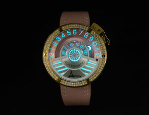 Achtung Bomb Crystal Yellow Gold / Pink