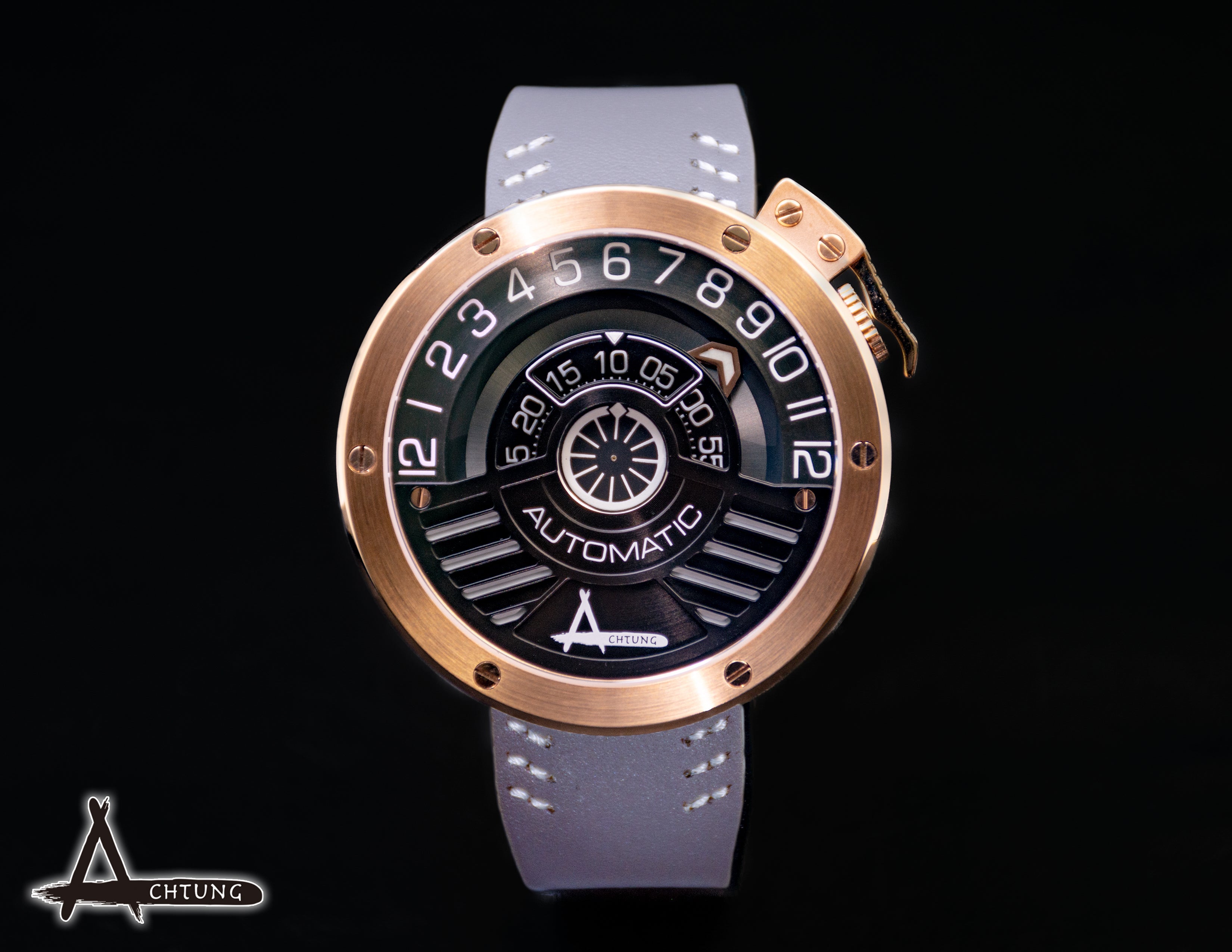 Achtung Bomb Rose Gold / Black – achtungtime