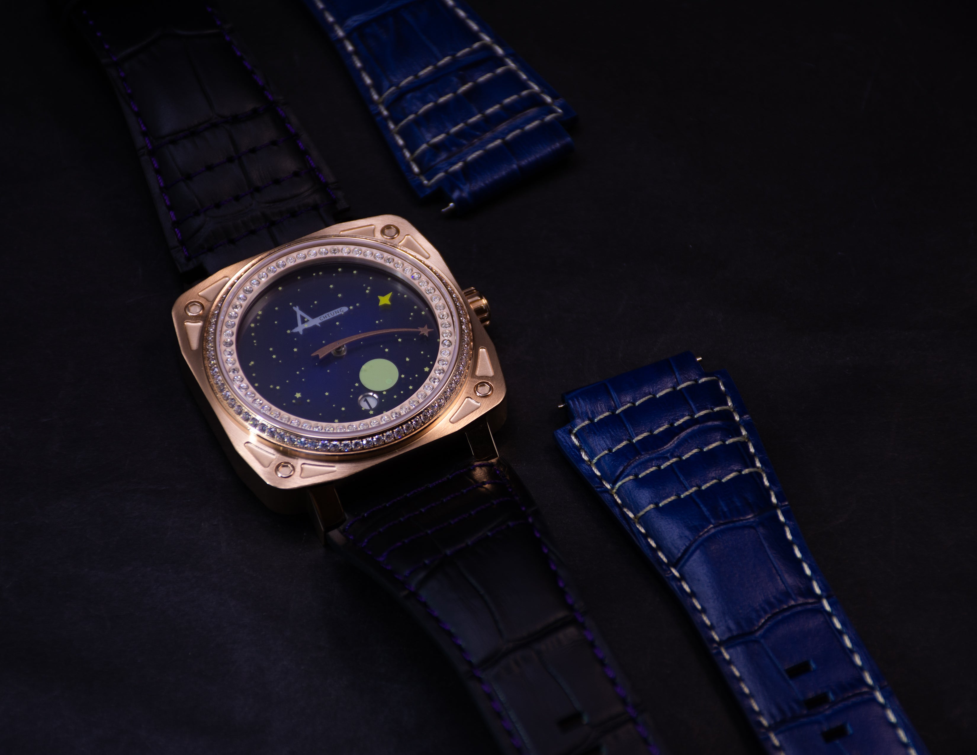 Achtung Galaxy / Crystal Rose Gold
