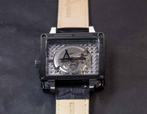 Achtung Timebox Black / Stainless Steel
